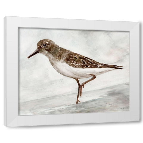 Sanibel Piper 3   White Modern Wood Framed Art Print by Stellar Design Studio