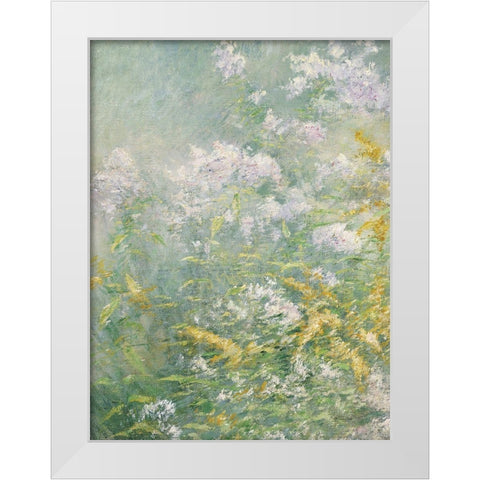 John Henry Twachtman - Summer White Modern Wood Framed Art Print by Stellar Design Studio