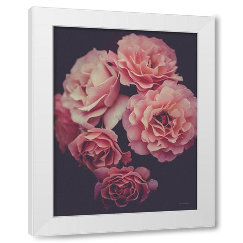 Dreamy Roses White Modern Wood Framed Art Print by Seven Trees Design