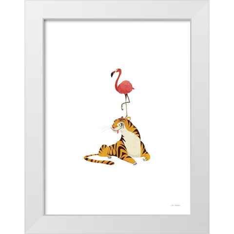 Mediterranean Lemon White Modern Wood Framed Art Print by Seven Trees  Design