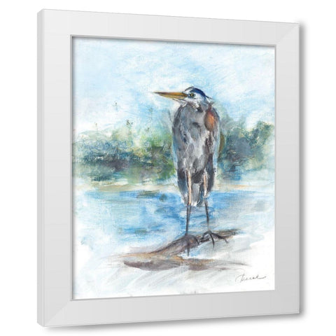 The Lookout White Modern Wood Framed Art Print by Owen-Cullimore, Tracy
