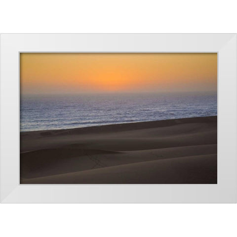 Namibia, Namib Desert, Swakopmund Skeleton Coast White Modern Wood Framed Art Print by Kaveney, Wendy