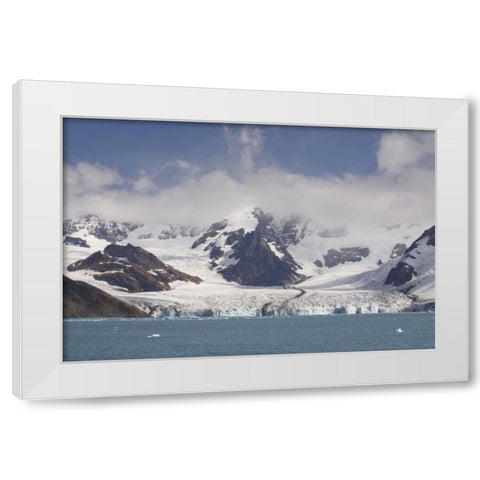 Antarctica, Royal Bay Weddell Glacier White Modern Wood Framed Art Print by Grall, Don