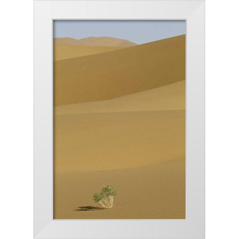 China, Gansu Province Badain Jaran Desert White Modern Wood Framed Art Print by Anon, Josh
