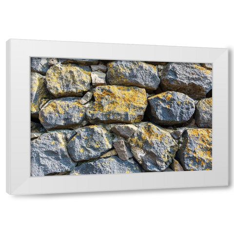 Armenia-Lake Sevan-Sevan Sevanavank The church of Surp Arakelots 9th century Monastery complex White Modern Wood Framed Art Print by Wilson, Emily