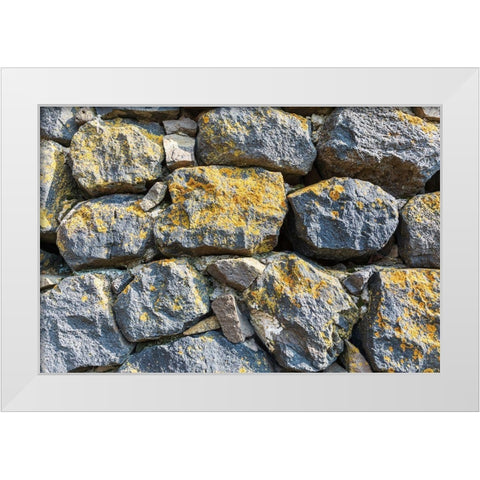 Armenia-Lake Sevan-Sevan Sevanavank The church of Surp Arakelots 9th century Monastery complex White Modern Wood Framed Art Print by Wilson, Emily