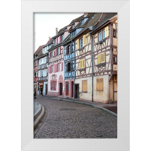 Colmar-France Old town Colmar which was founded in the 9th century White Modern Wood Framed Art Print by McRoberts, Julien
