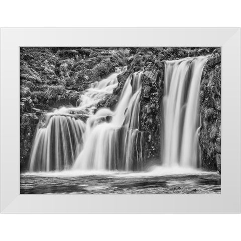 Kirkjufellsfoss-Iceland White Modern Wood Framed Art Print by Ford, John