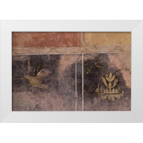 Italy, Campania, Pompeii Fullery of Stephanus White Modern Wood Framed Art Print by Kaveney, Wendy