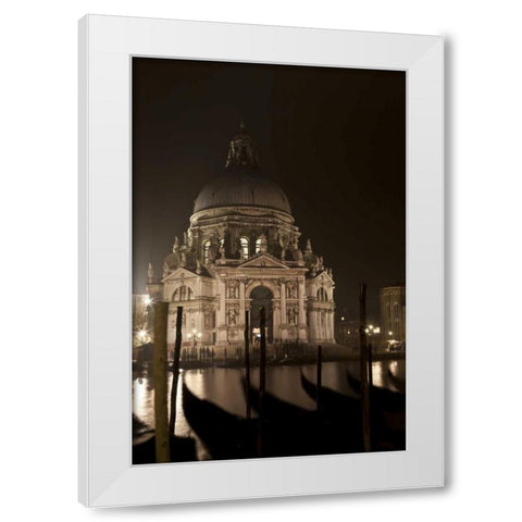 Italy, Venice San Giorgio Maggiore church White Modern Wood Framed Art Print by Young, Bill