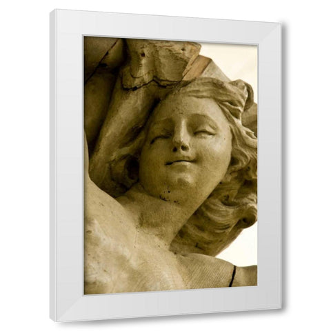 Poland, Gdansk Cherub in St Marys Church White Modern Wood Framed Art Print by Ross, Nancy ,  Steve