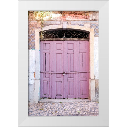 Lisbon-Portugal White Modern Wood Framed Art Print by McRoberts, Julien