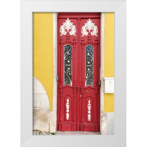 Lisbon-Portugal White Modern Wood Framed Art Print by McRoberts, Julien
