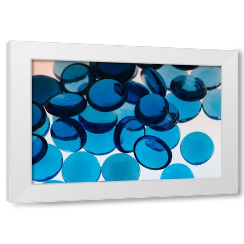 Glass Pebbles with light White Modern Wood Framed Art Print by Beraldo, Zandina Muench