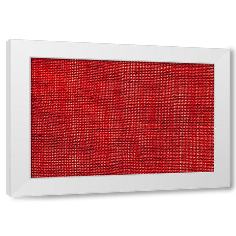 Colorful fabric detail White Modern Wood Framed Art Print by Muench, Zandria
