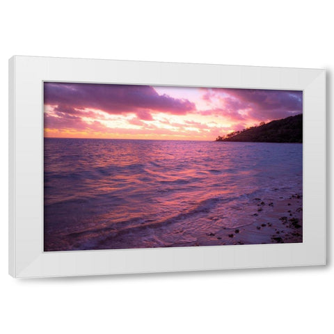 Fiji-Viti Levu White Modern Wood Framed Art Print by Merrill Images