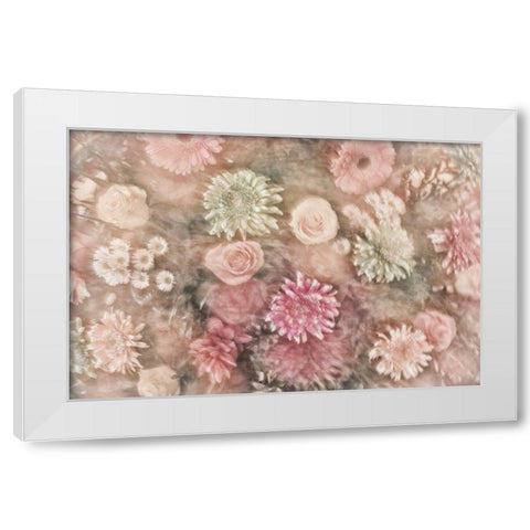 Mexico Abstract of a flower arrangement White Modern Wood Framed Art Print by Paulson, Don