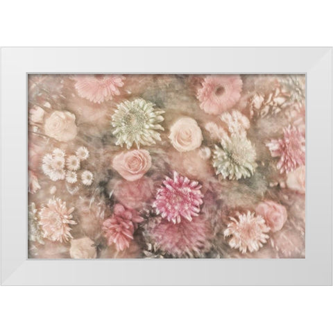 Mexico Abstract of a flower arrangement White Modern Wood Framed Art Print by Paulson, Don