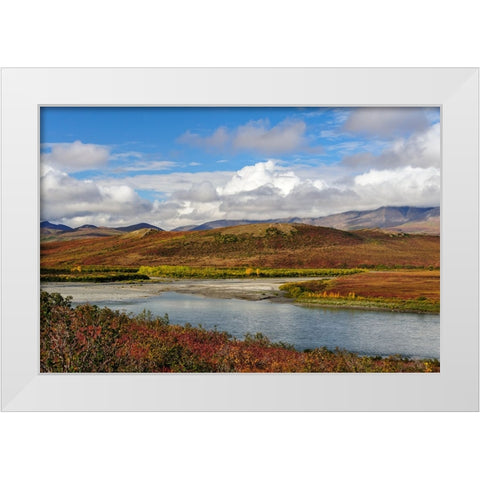 USA- Alaska- Noatak National Preserve White Modern Wood Framed Art Print by Norrsell, Fredrik