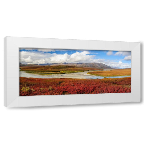 USA- Alaska- Noatak National Preserve White Modern Wood Framed Art Print by Norrsell, Fredrik
