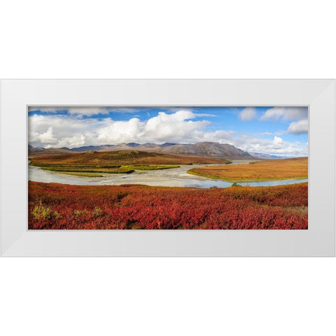 USA- Alaska- Noatak National Preserve White Modern Wood Framed Art Print by Norrsell, Fredrik