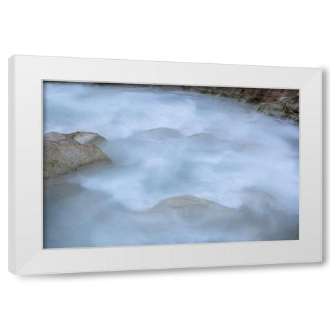 Arizona, Grand Canyon NP Havasu Creek White Modern Wood Framed Art Print by Grall, Don