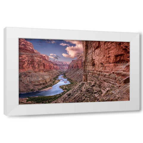 Nankoweap-Grand Canyon White Modern Wood Framed Art Print by Ford, John