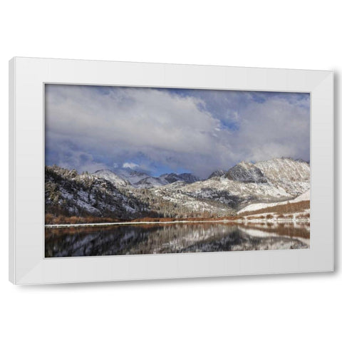 California, Sierra Nevada Spring at North Lake White Modern Wood Framed Art Print by Flaherty, Dennis