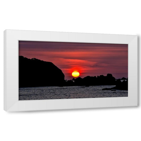 USA-California-Crescent City White Modern Wood Framed Art Print by Restuccia, Joe III