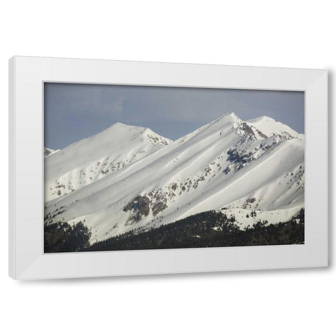 Colorado Fresh spring snow coats Sawatch Range White Modern Wood Framed Art Print by Grall, Don