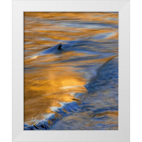 PA, Delaware Water Gap National Recreational Area White Modern Wood Framed Art Print by OBrien, Jay