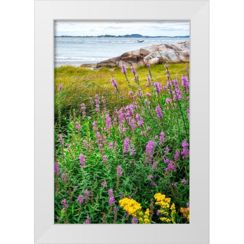 Ipswich Bay-Annisquam-Massachusetts-USA White Modern Wood Framed Art Print by Engelbrecht, Lisa S.