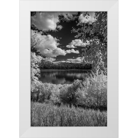 USA-Minnesota-La Salle State Recreation area White Modern Wood Framed Art Print by Hawkins, Peter