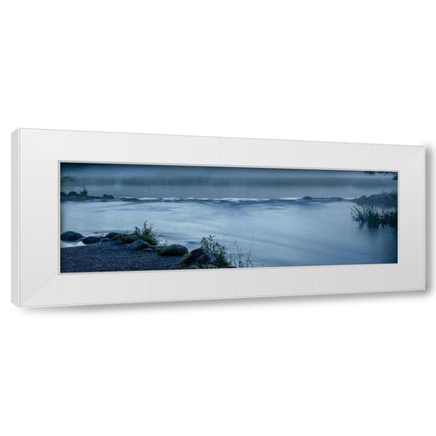 USA-Minnesota-Itasca State Park-Mississippi Headwaters White Modern Wood Framed Art Print by Hawkins, Peter