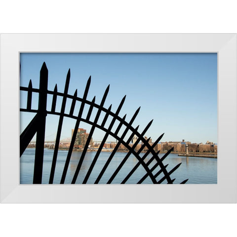 USA-New York City-Manhattan-Upper East Side White Modern Wood Framed Art Print by Jones, Allison