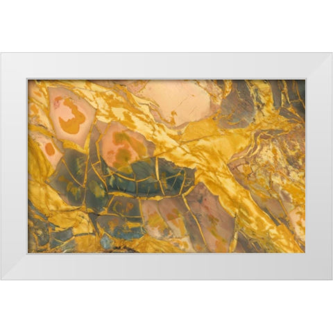 Oregon, Owyhee River Valley Morrisonite Jasper White Modern Wood Framed Art Print by Kirkland, Dennis