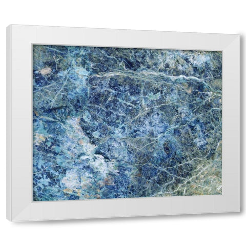 USA, Oregon, Patterns of a rock White Modern Wood Framed Art Print by Talbot Frank, Christopher