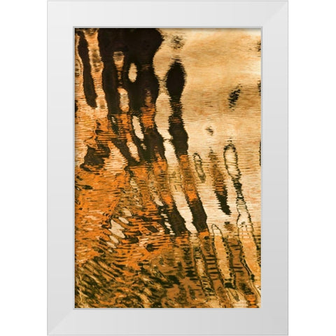 Utah, Glen Canyon Reflection in Lake Powell White Modern Wood Framed Art Print by Paulson, Don