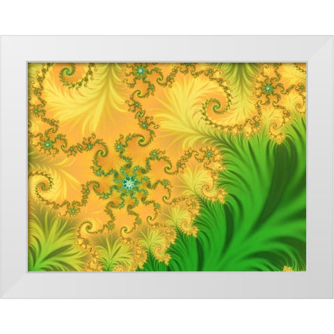 USA, Washington, Bellingham White Modern Wood Framed Art Print by Satushek, Steve