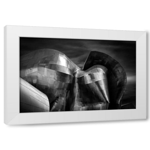 Museum Of Pop Culture-Seattle White Modern Wood Framed Art Print by E. Karcz, Gary