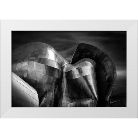 Museum Of Pop Culture-Seattle White Modern Wood Framed Art Print by E. Karcz, Gary