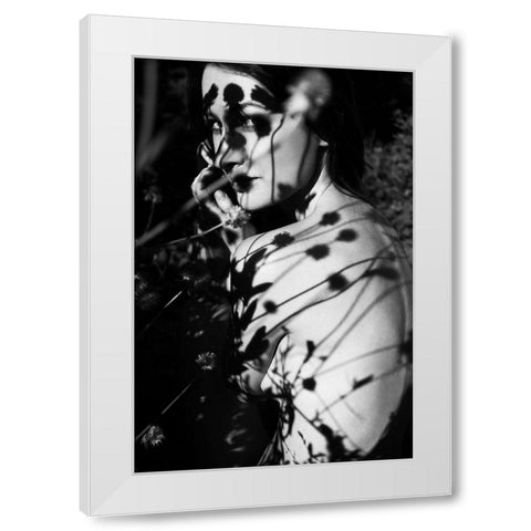 Florist White Modern Wood Framed Art Print by Faletkin, Mikhail