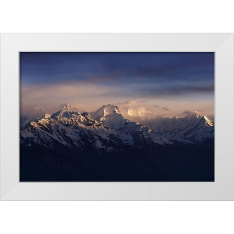 Sunlit White Modern Wood Framed Art Print by Kupratsevich, Dmitry