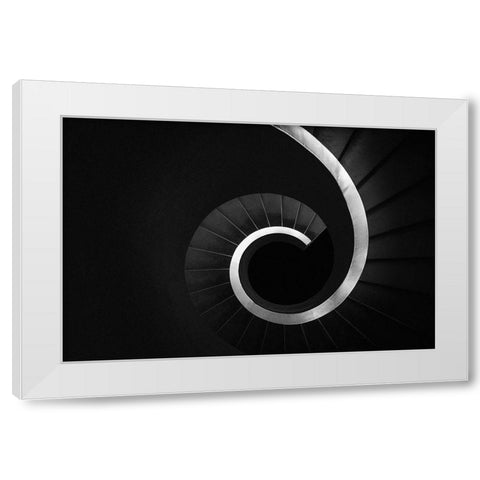 The Golden Age White Modern Wood Framed Art Print by Correia, Rui