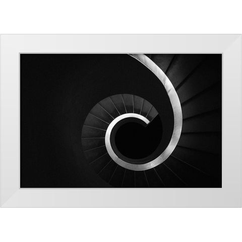 The Golden Age White Modern Wood Framed Art Print by Correia, Rui