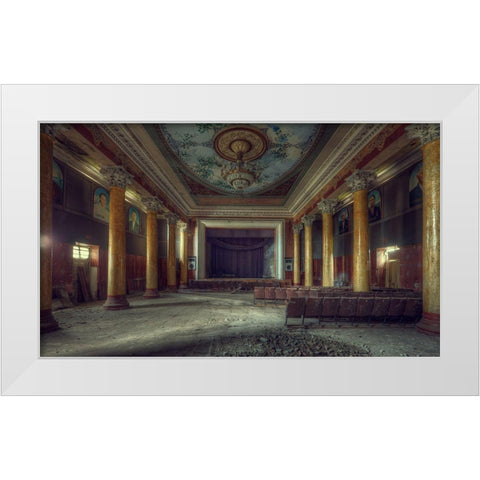 Lost Memories White Modern Wood Framed Art Print by Shainidze, Roland