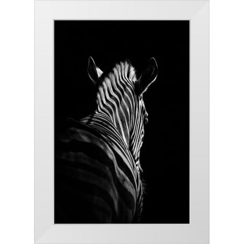 Stepping Down #6 White Modern Wood Framed Art Print by Meermann, Christian