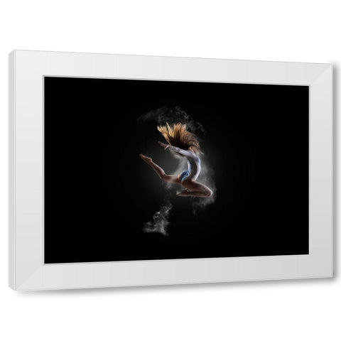 G I A D A D U S T White Modern Wood Framed Art Print by Petracci, Marco