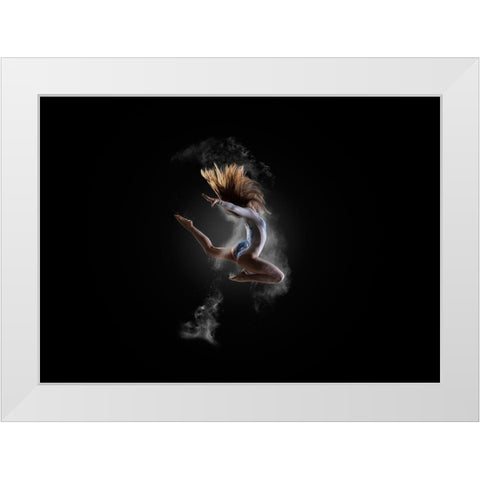 G I A D A D U S T White Modern Wood Framed Art Print by Petracci, Marco