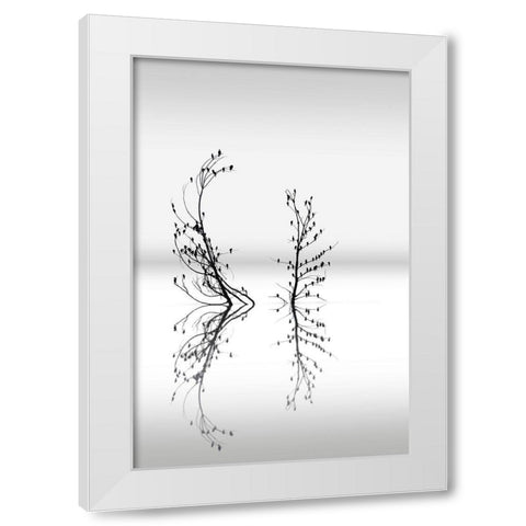 Dreamland 03 White Modern Wood Framed Art Print by Digalakis, George